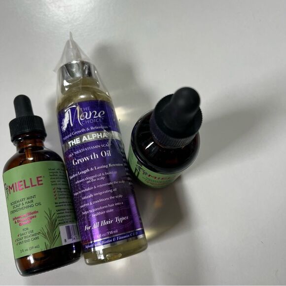 Brand New Viral TikTok Hair Gowth Bundle Rosemary Oil - Picture 2 of 4